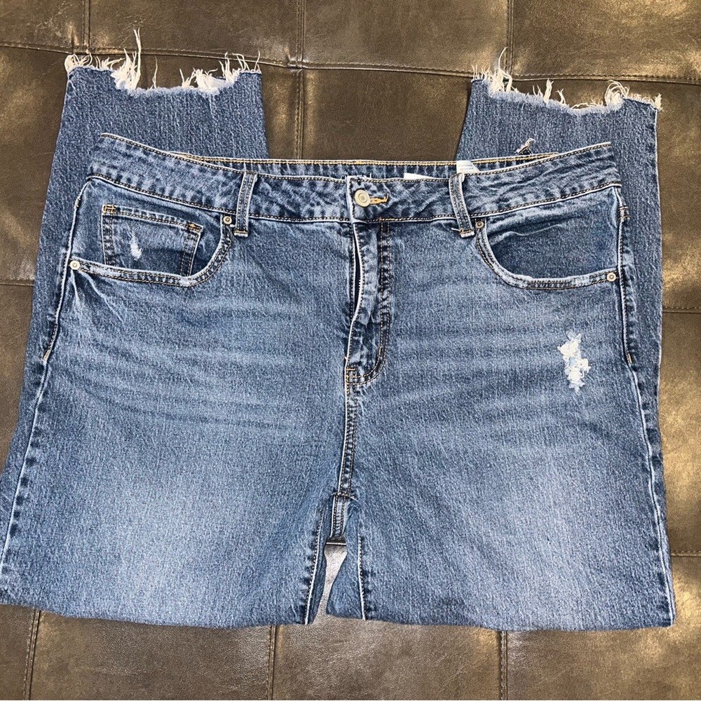 Time and Tru Blue Ankle & Cropped Jeans